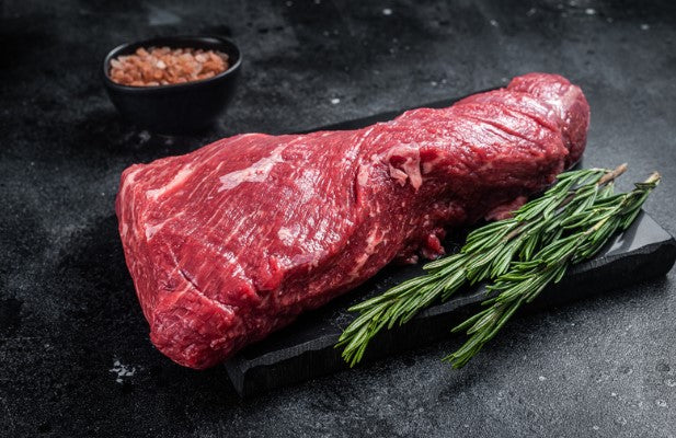 the grain how to cut a tri tip roast into steaks